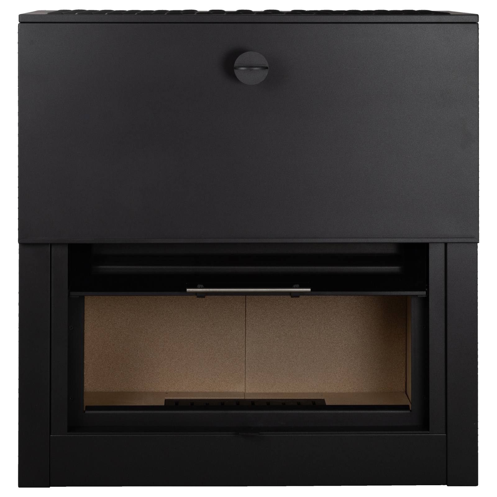 Domina Low Lift Up Door 107x55x115cm Heater, Black