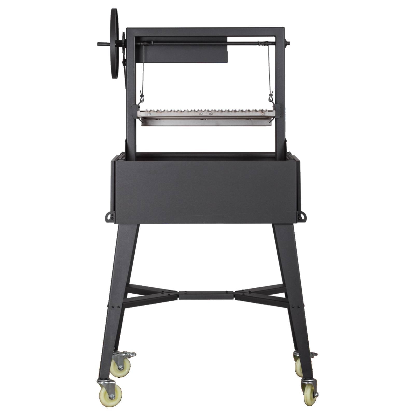 Argentinian 75cm Black Steel Grill BBQ