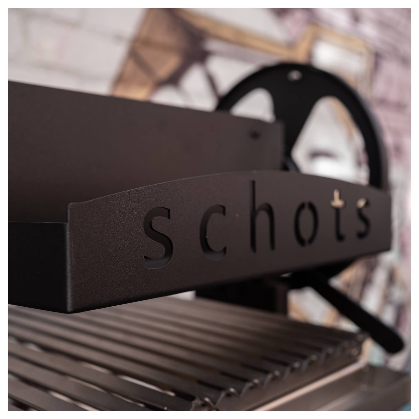 Argentinian 120cm Black Steel Grill BBQ