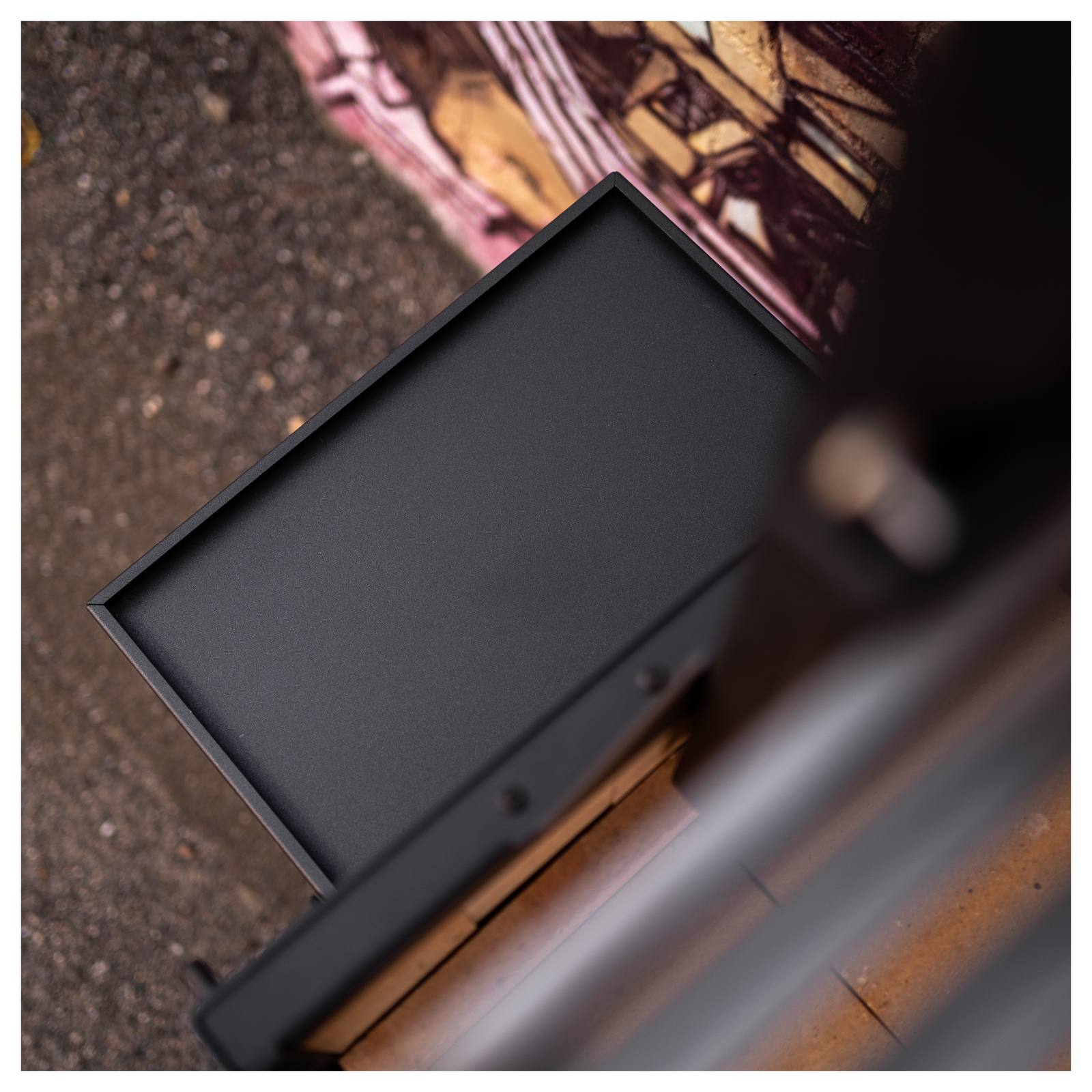 Argentinian 120cm Black Steel Grill BBQ