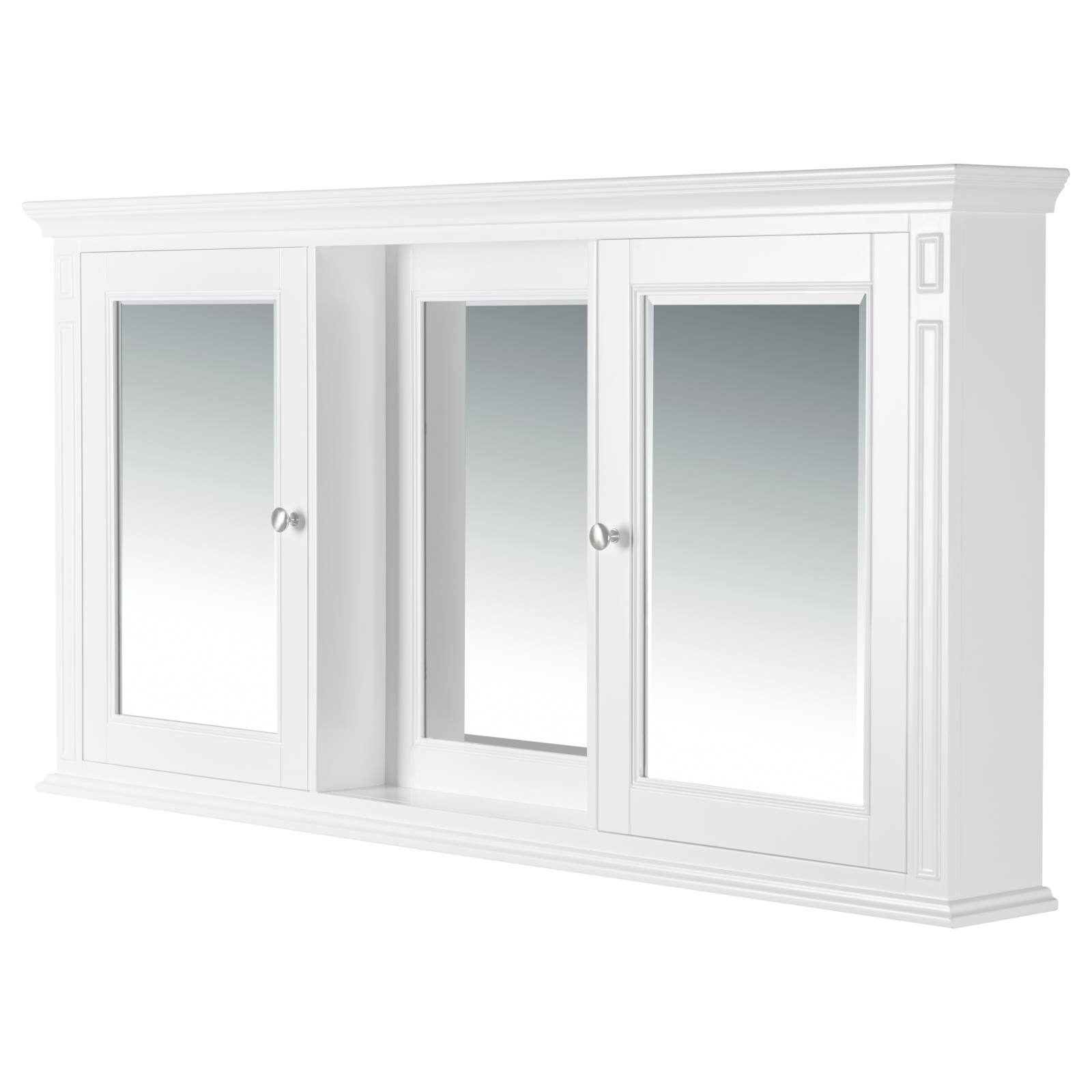 OC Classique 1800mm White Mirror Cabinet
