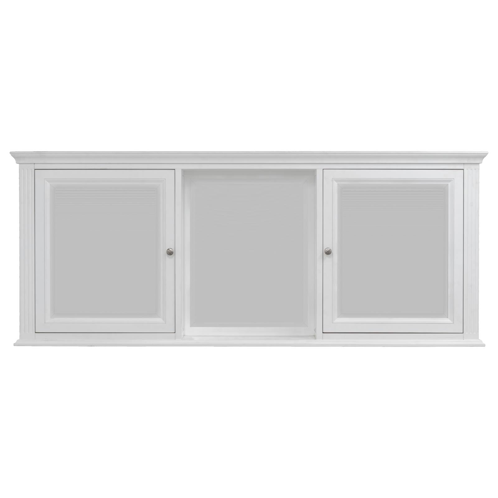 OC Classique 1800mm White Mirror Cabinet