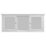 OC Classique 1800mm White Mirror Cabinet