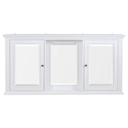 Montana 3 Mirror Cabinet, White