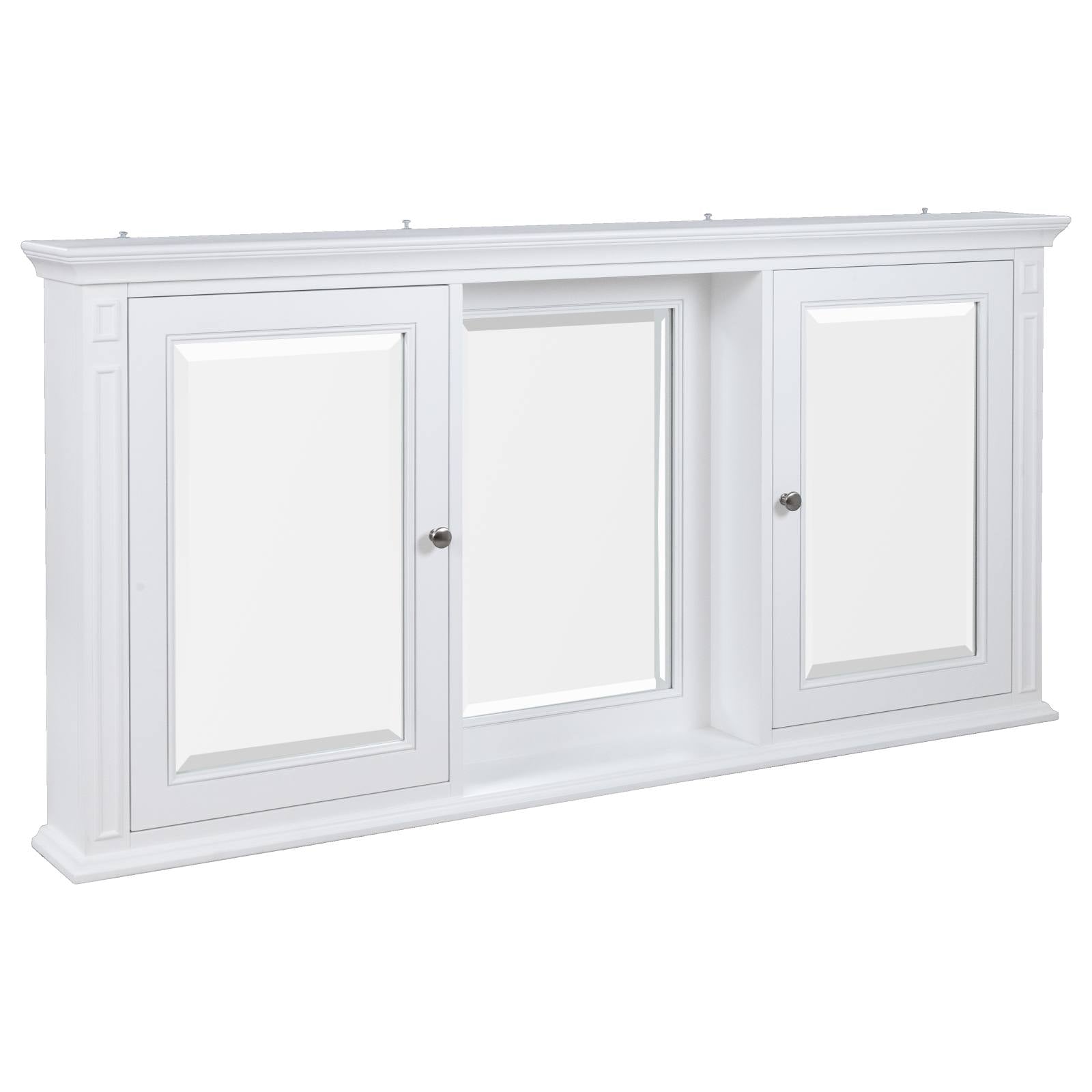Montana 3 Mirror Cabinet, White