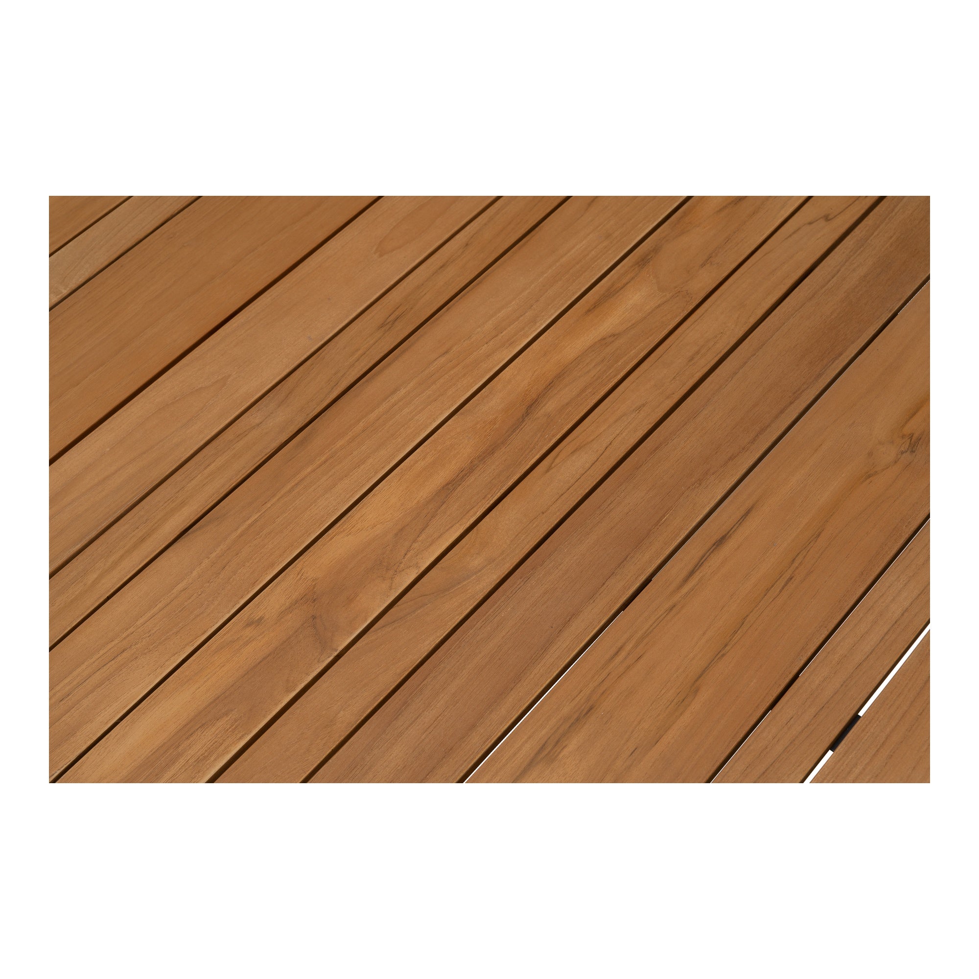 Pallara 200cm Teak Top & Aluminium Dining Table, Grey