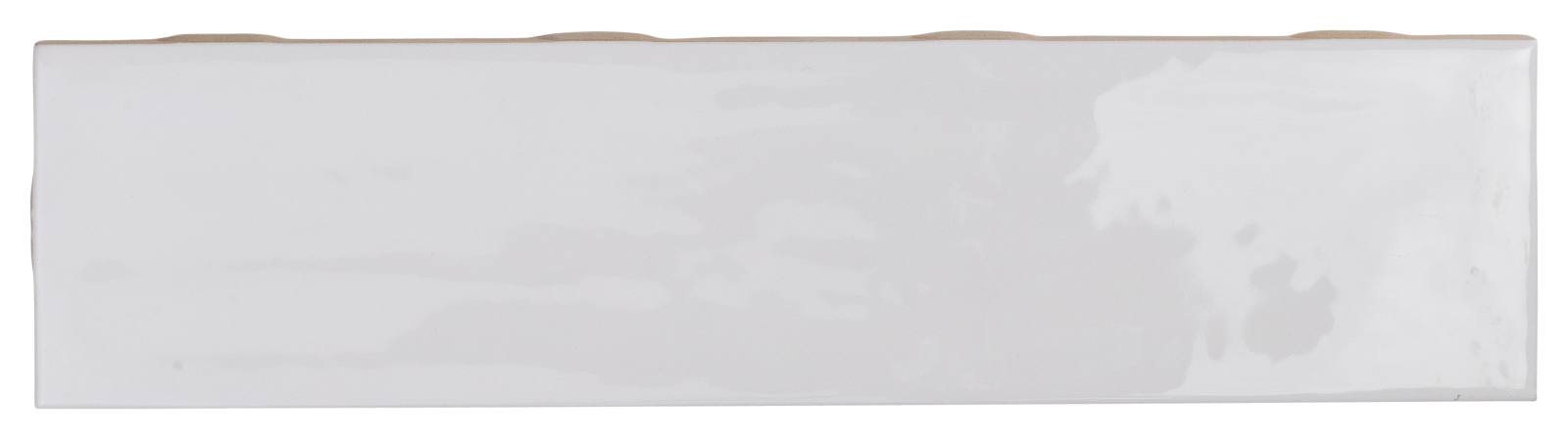 Glazed 266x65cm Wall Tile , Gloss White
