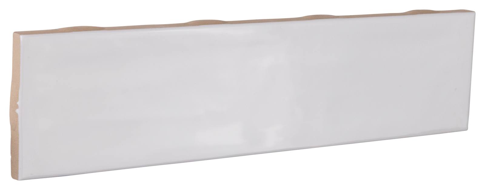 Glazed 266x65cm Wall Tile , Gloss White