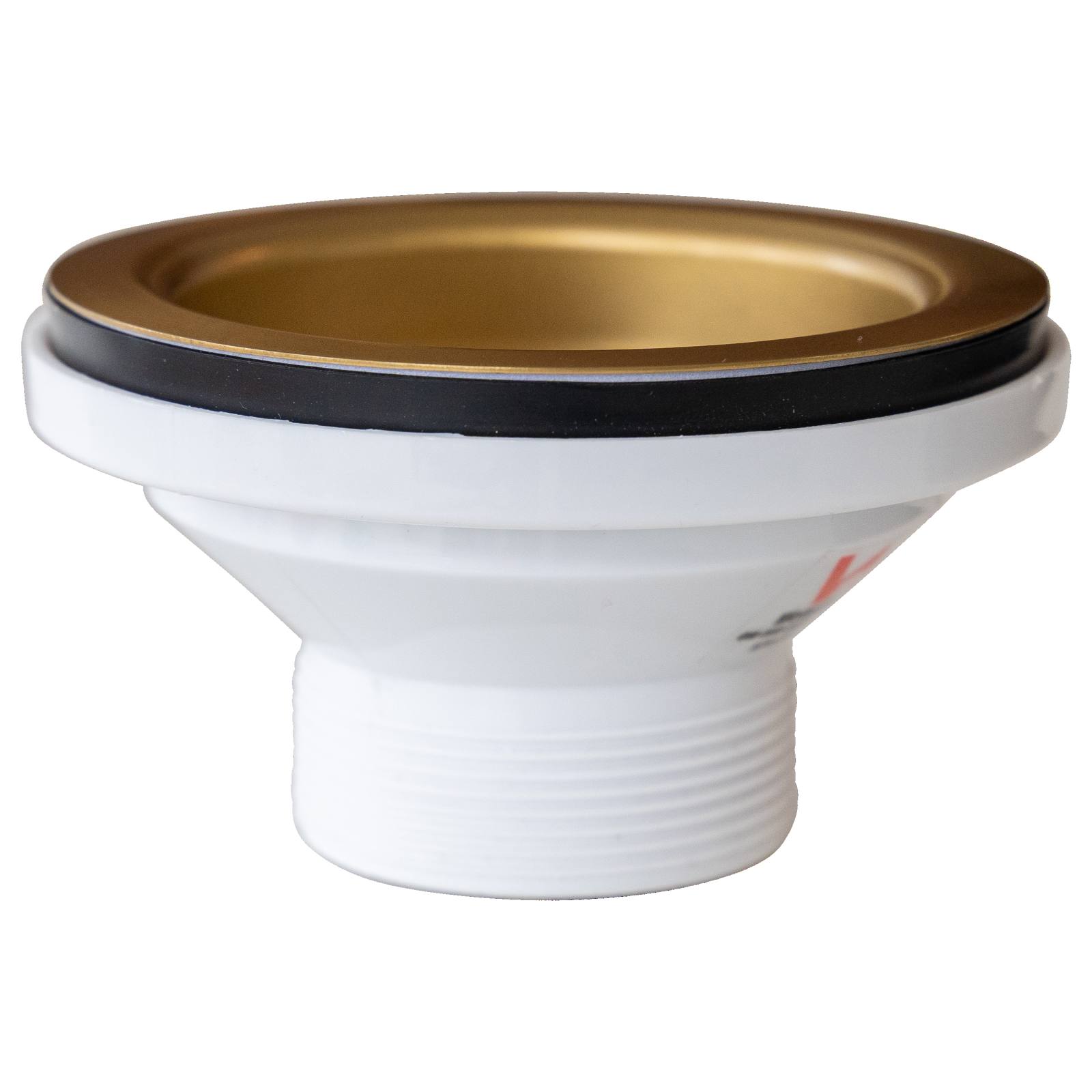 90x50mm Gold Specked Finish Basket Waste, Gold Brushed PVD