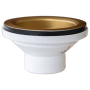 90x50mm Gold Specked Finish Basket Waste, Gold Brushed PVD