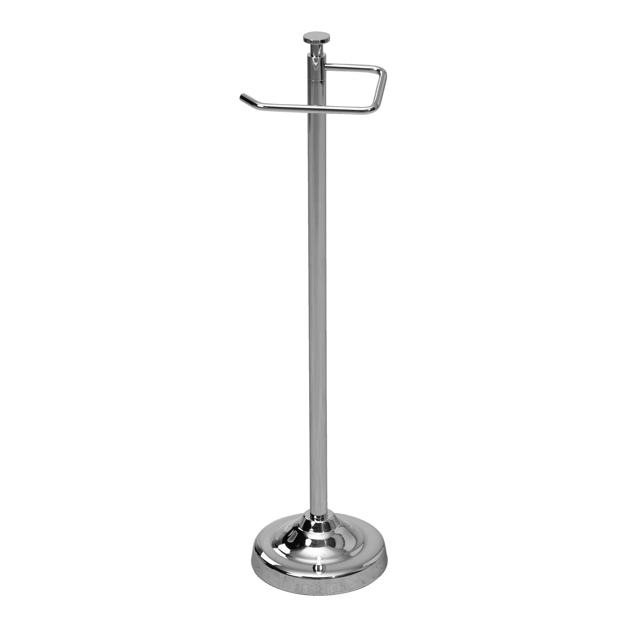 Albury Freestanding Toilet Paper Storage Stand, Chrome