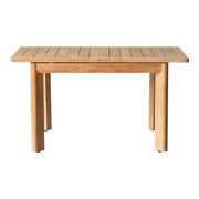 Corsica 140cm Teak Dining Table, Natural
