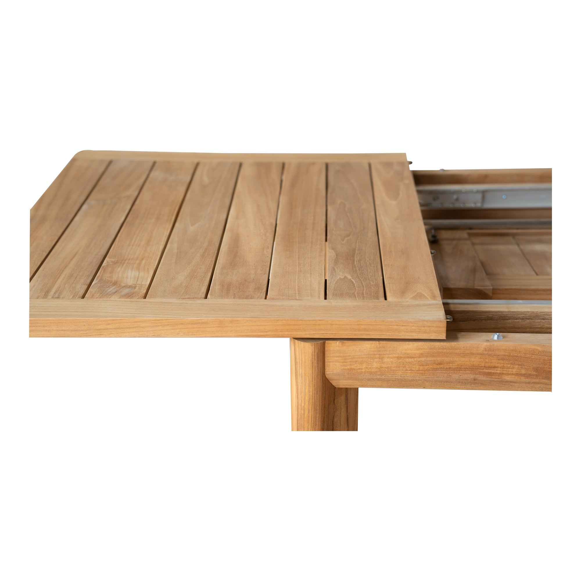 Corsica 200cm Teak Dining Table, Natural