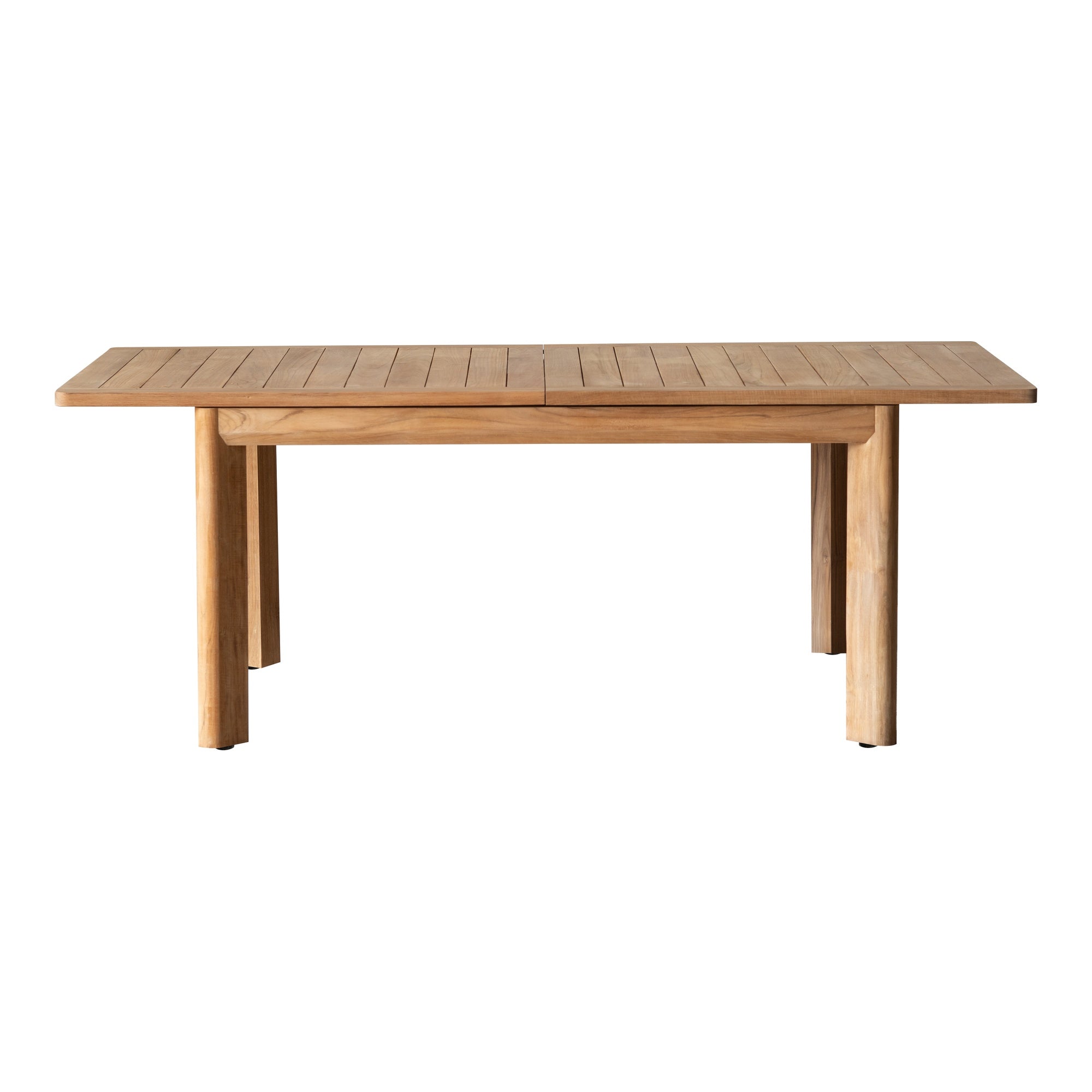 Corsica 240cm Teak Dining Table, Natural
