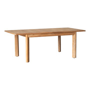 Corsica 240cm Teak Dining Table, Natural