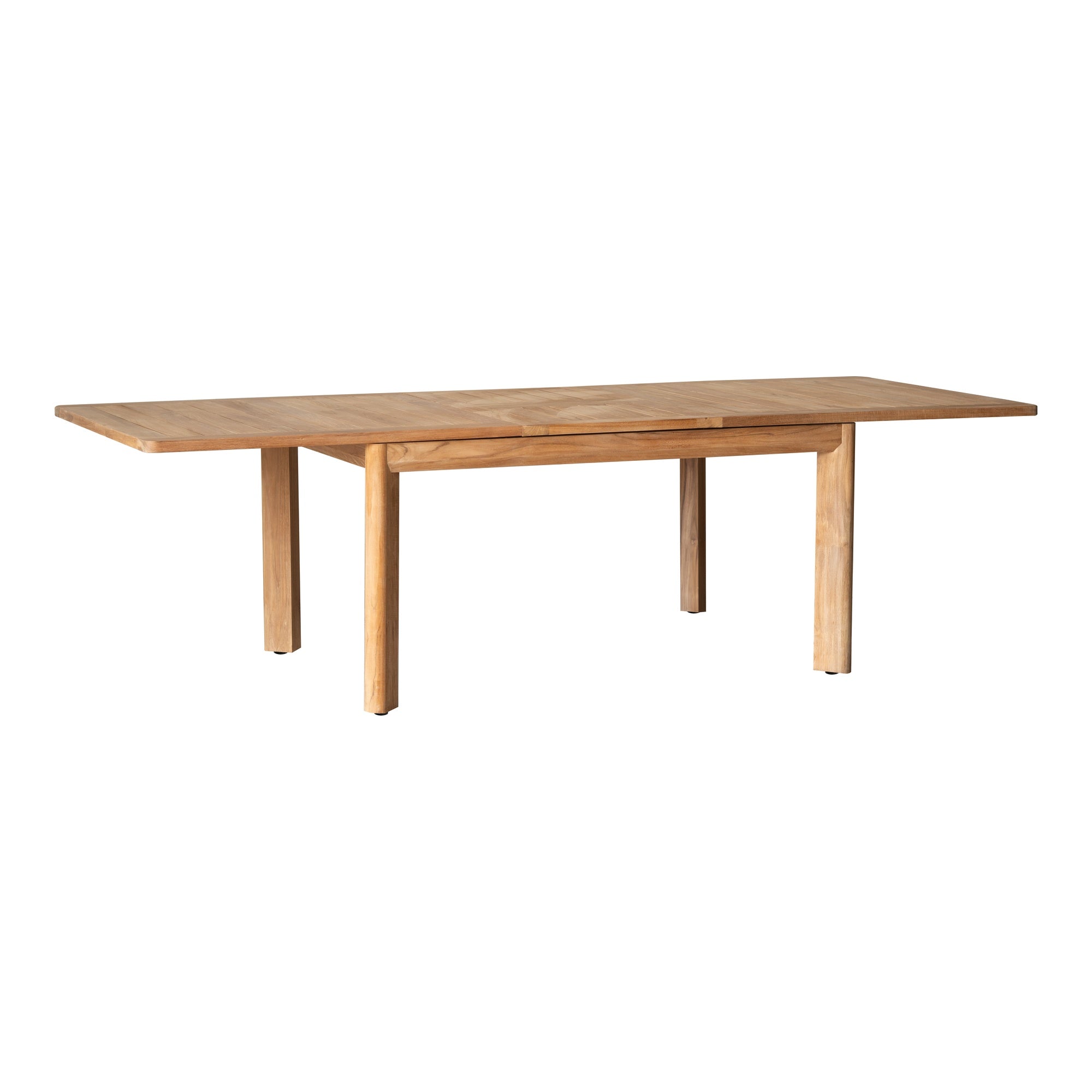 Corsica 240cm Teak Dining Table, Natural