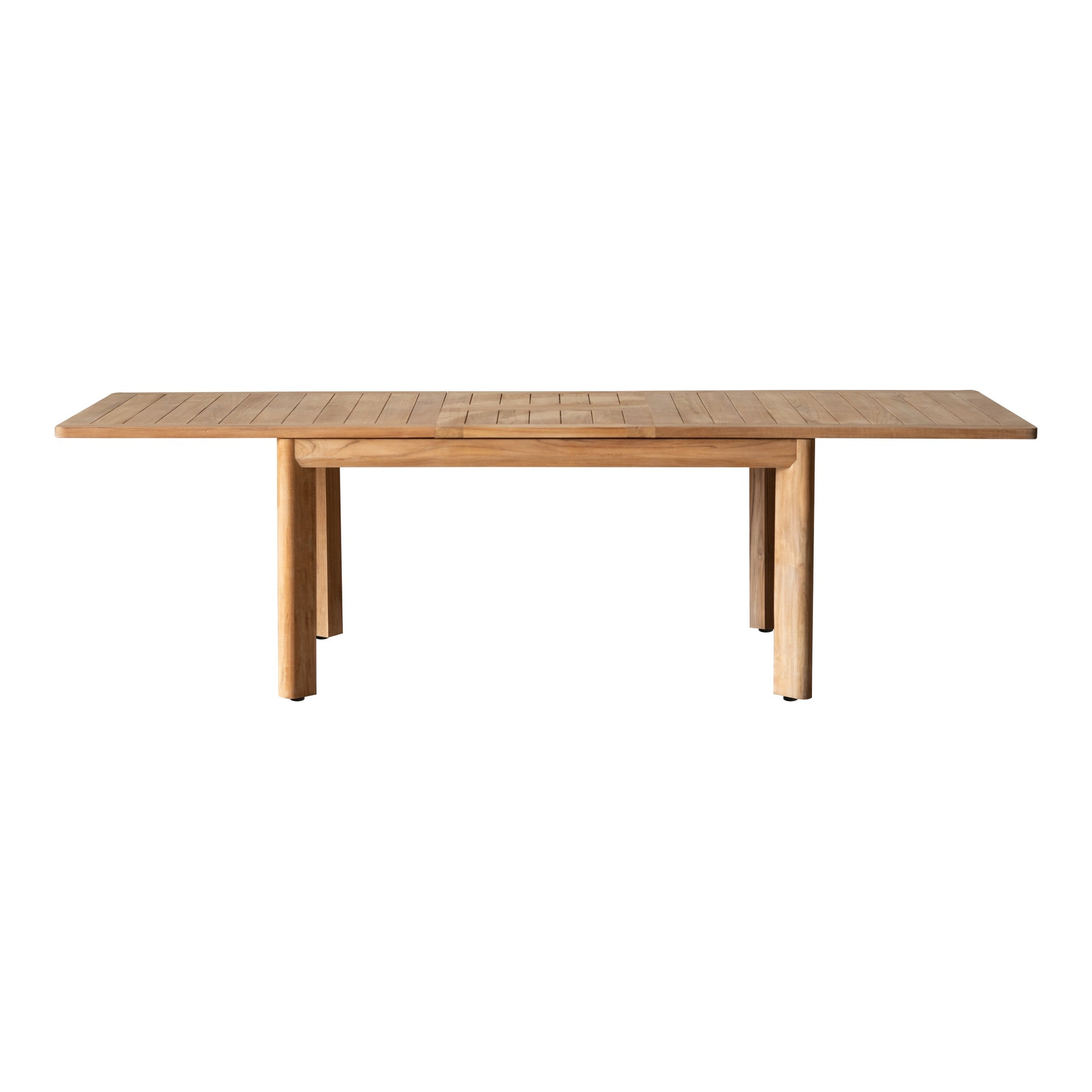 Corsica 240cm Teak Dining Table, Natural