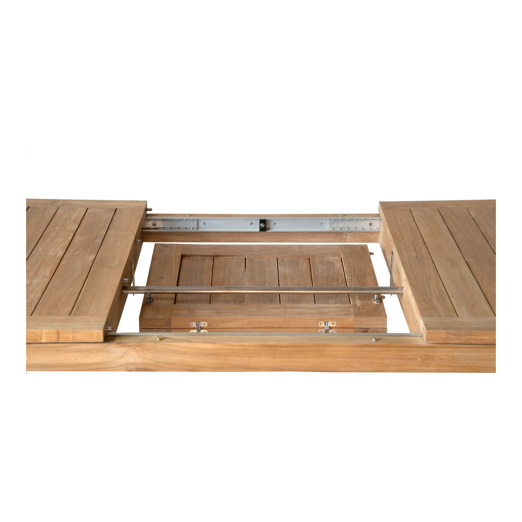 Corsica 240cm Teak Dining Table, Natural