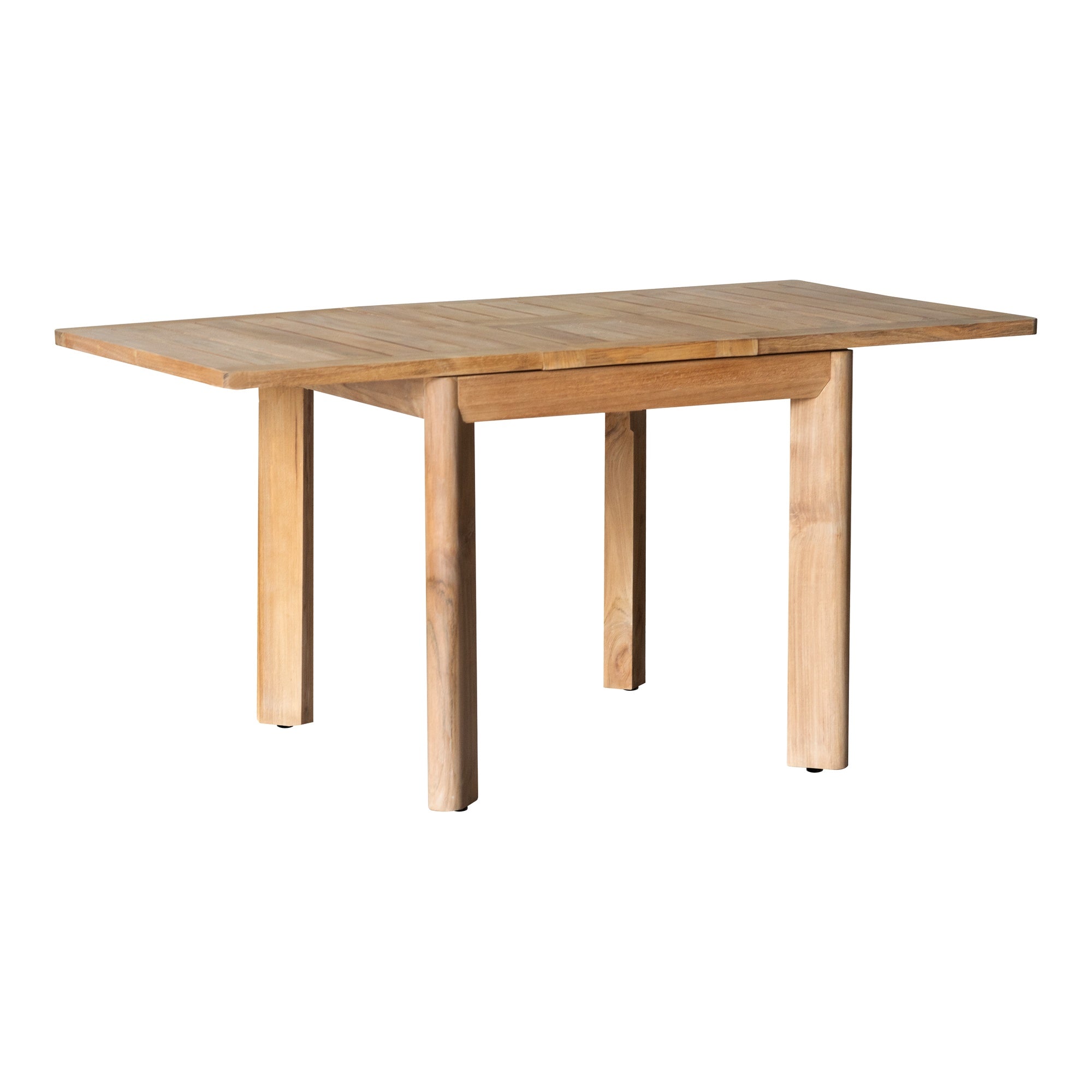 Corsica 110-150x90cm Teak Extension Dining Table