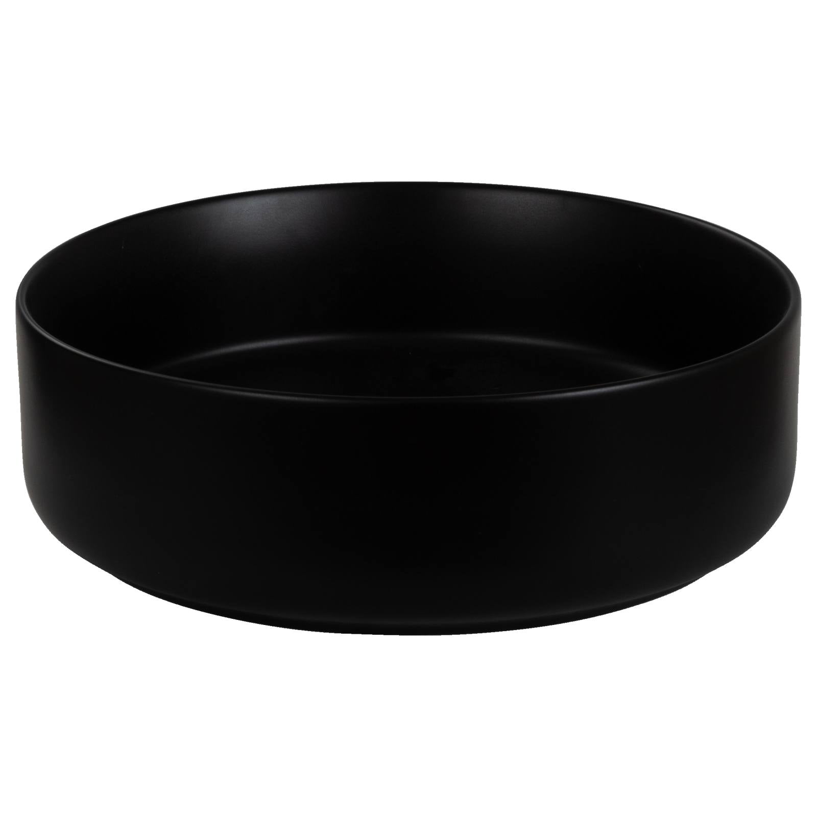 Angelo Round 36cm Basin, Matte Black