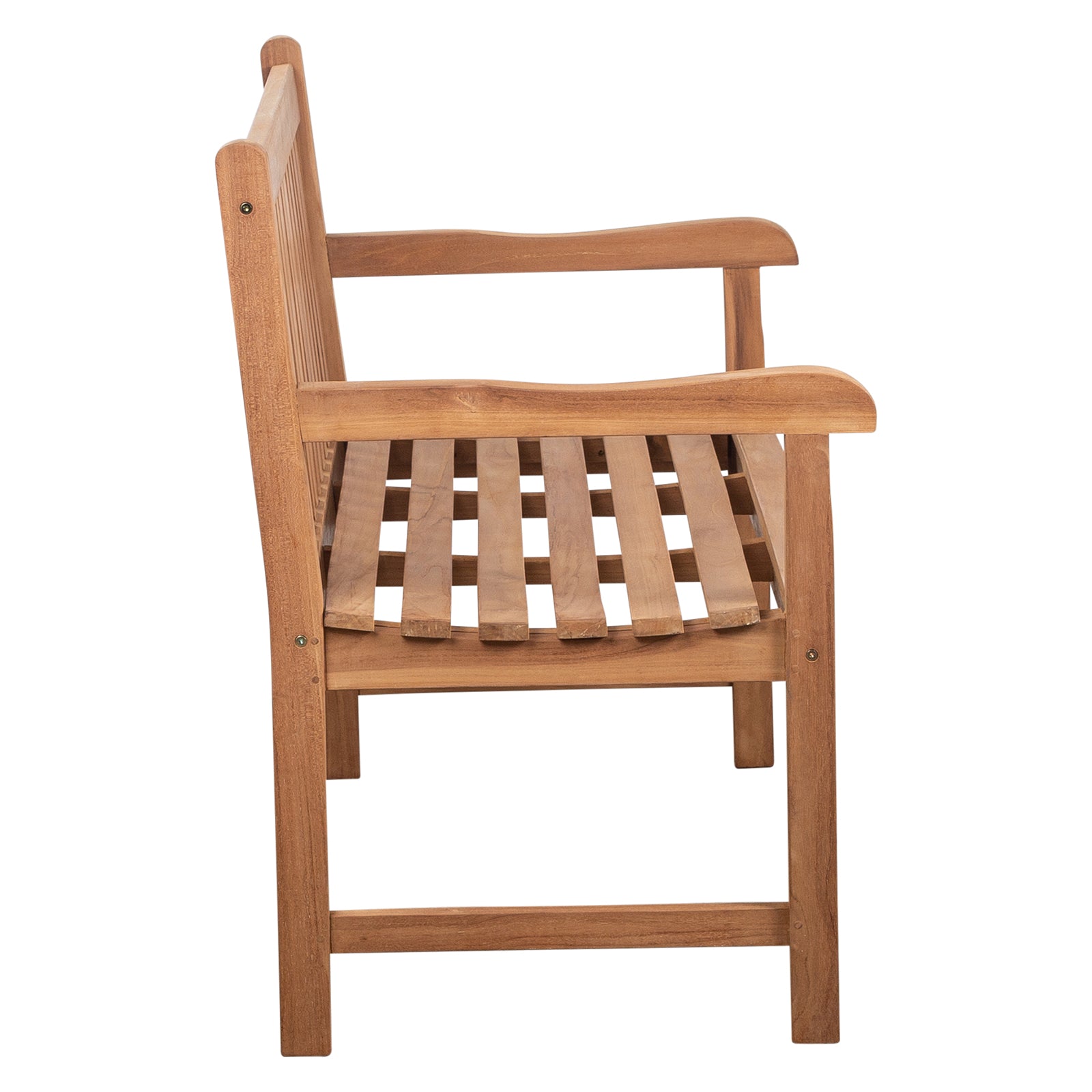 Binta 130cm Teak Bench, Natural Sanded