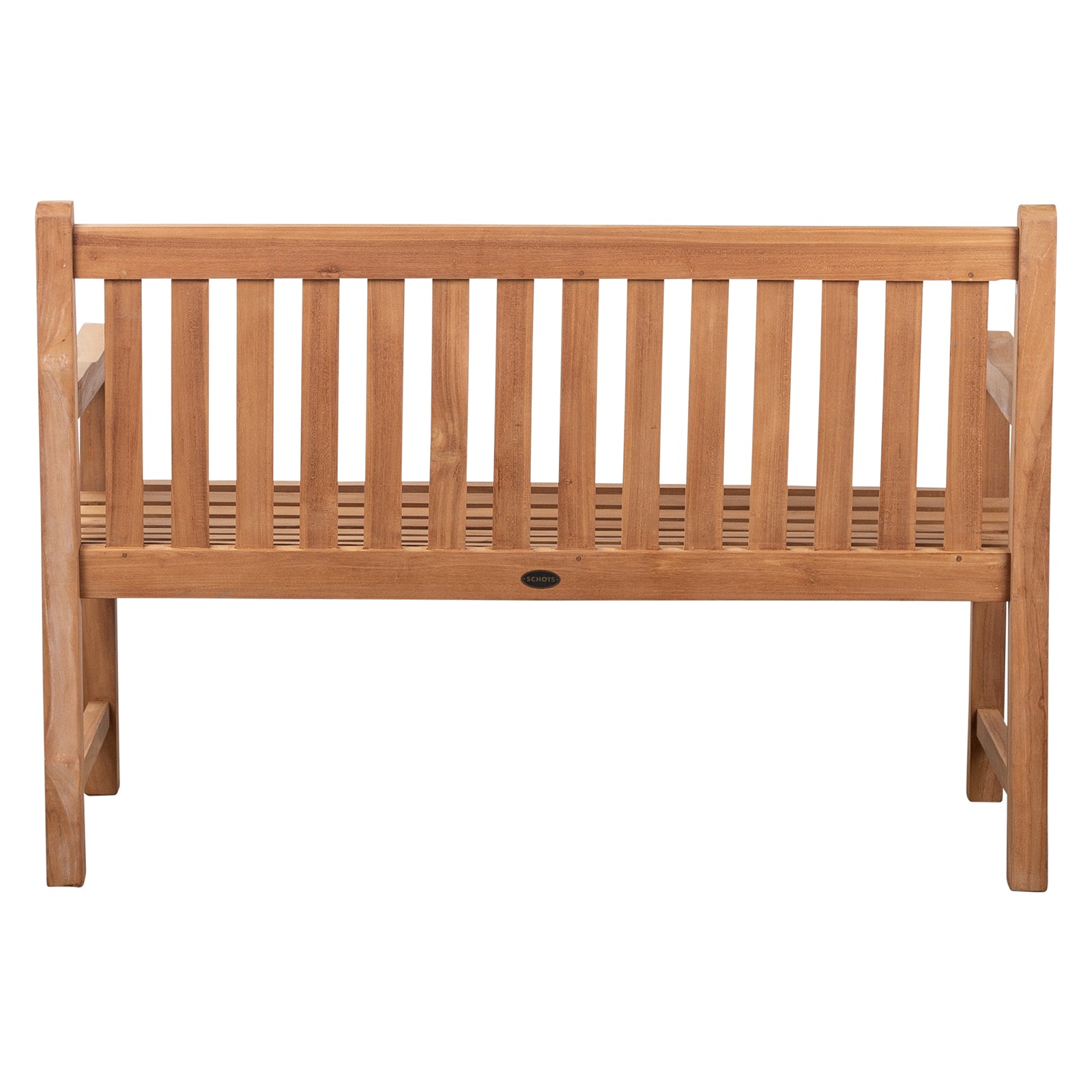 Binta 130cm Teak Bench, Natural Sanded