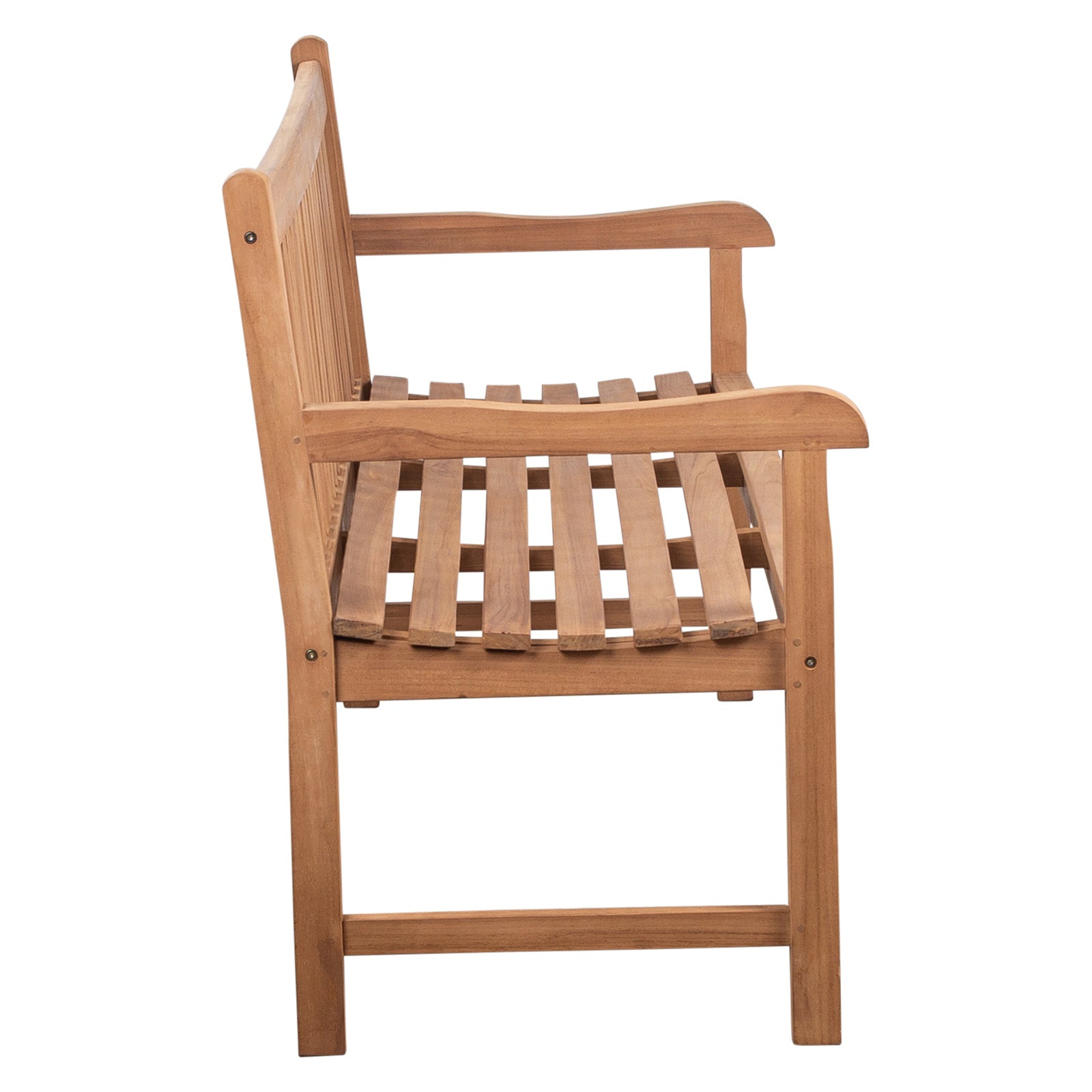 Binta 180cm Teak Bench, Natural Sanded