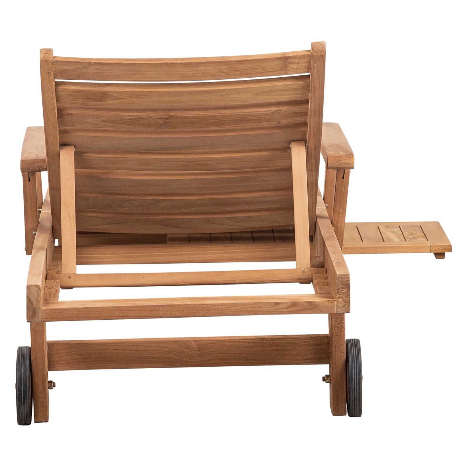 Acantha Teak Sun Lounge, Natural Sanded