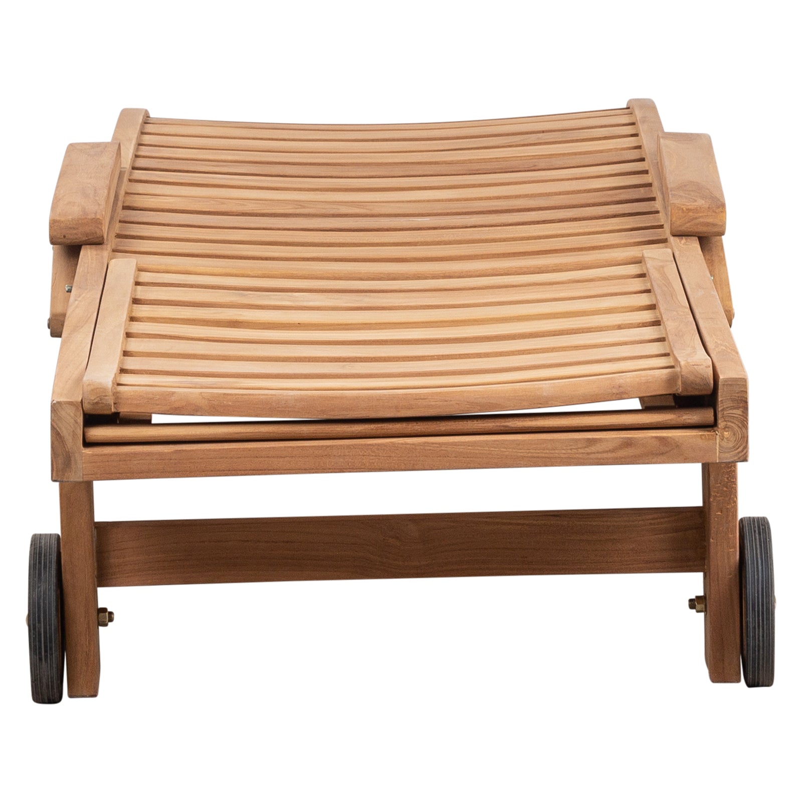 Acantha Teak Sun Lounge, Natural Sanded
