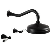 Alamo Shower and Tap Set, Matte Black