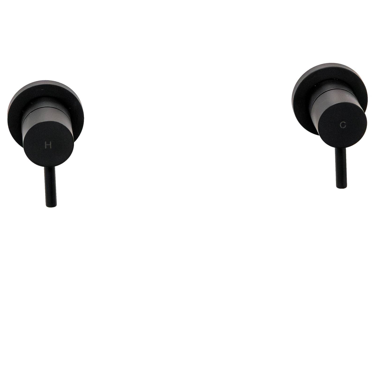 Tipton Lever Wall Stops, Matte Black