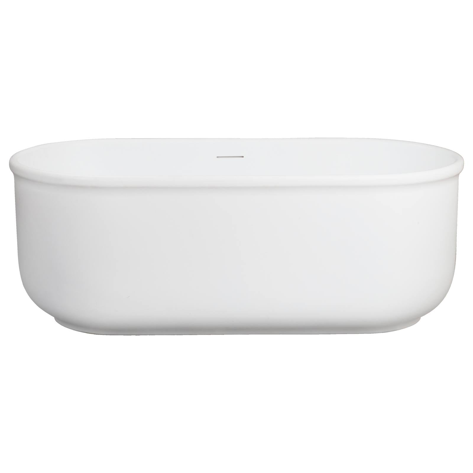 Altair 170x80x60cm Acrylic Bath, Matte White