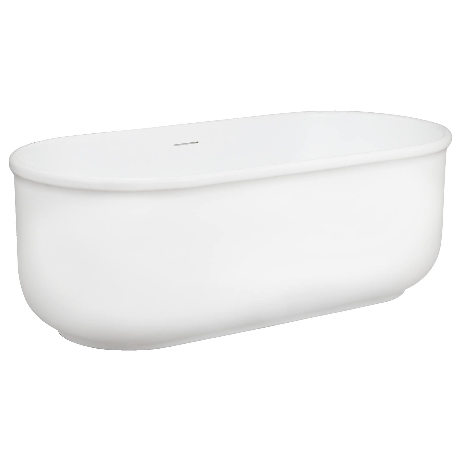 Altair 170x80x60cm Acrylic Bath, Matte White