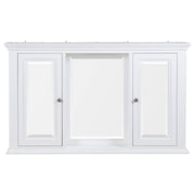 OC Classique 1250mm White Mirror Cabinet
