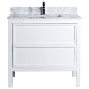 Penfold 90cm Single Vanity, White