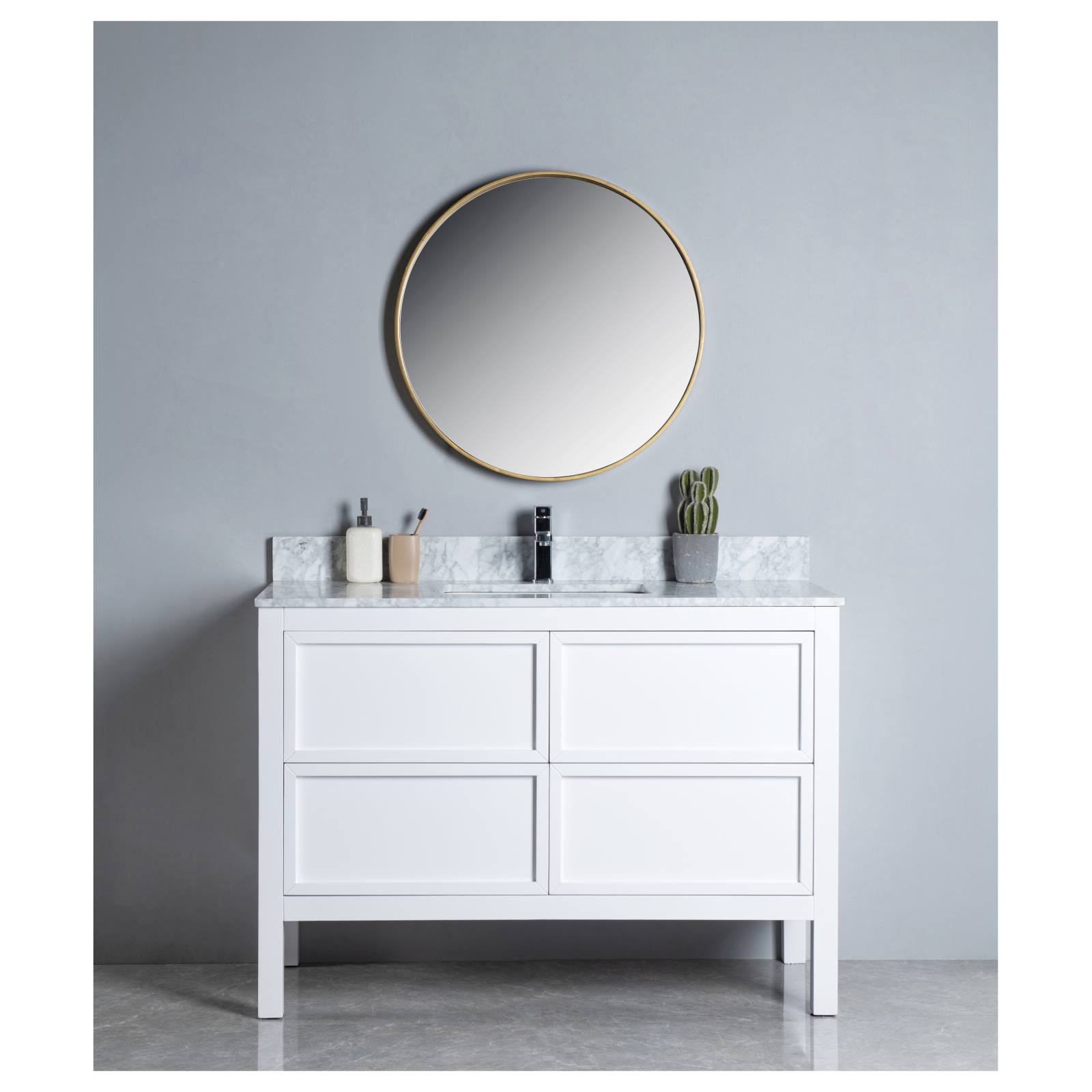 Penfold 120cm Single Vanity, White