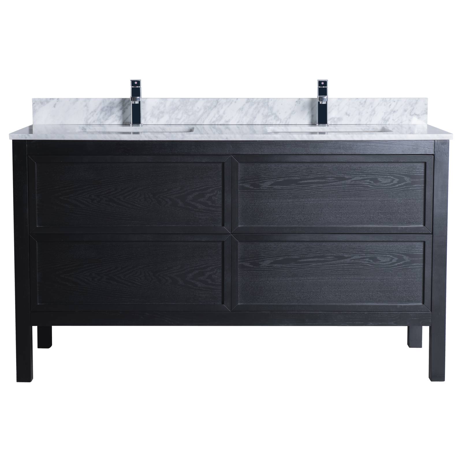 Penfold 150cm Double Vanity, Dark Oak