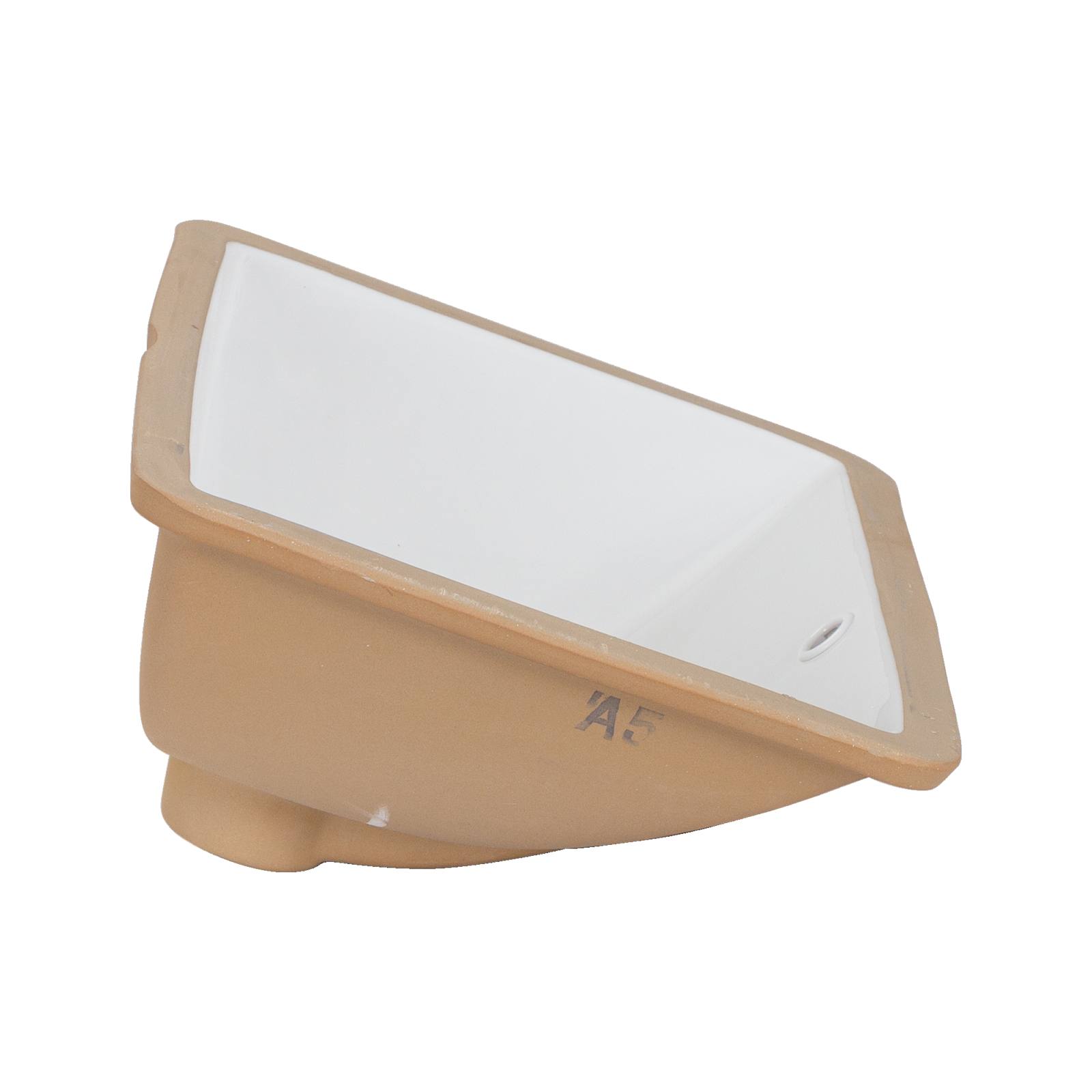 Basin Rectangular 47x35 Ceramic Basin, White