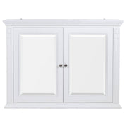 Montana 2 Mirror 2 Door Cabinet, White