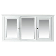 OC Classique 1500mm White Mirror Cabinet