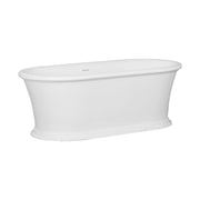 Anlon 1700mm Matte White Cast Stone Bath