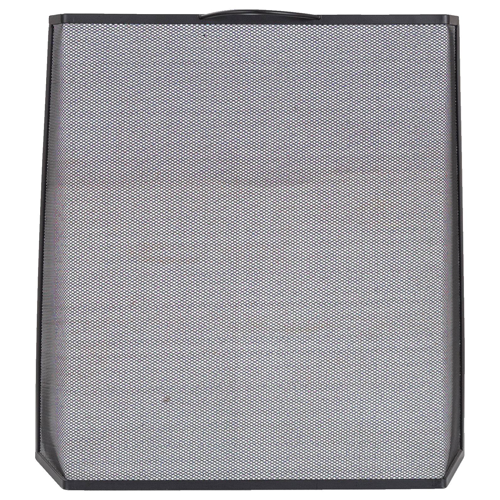 Federation 48x53cm metal Firescreen, Black