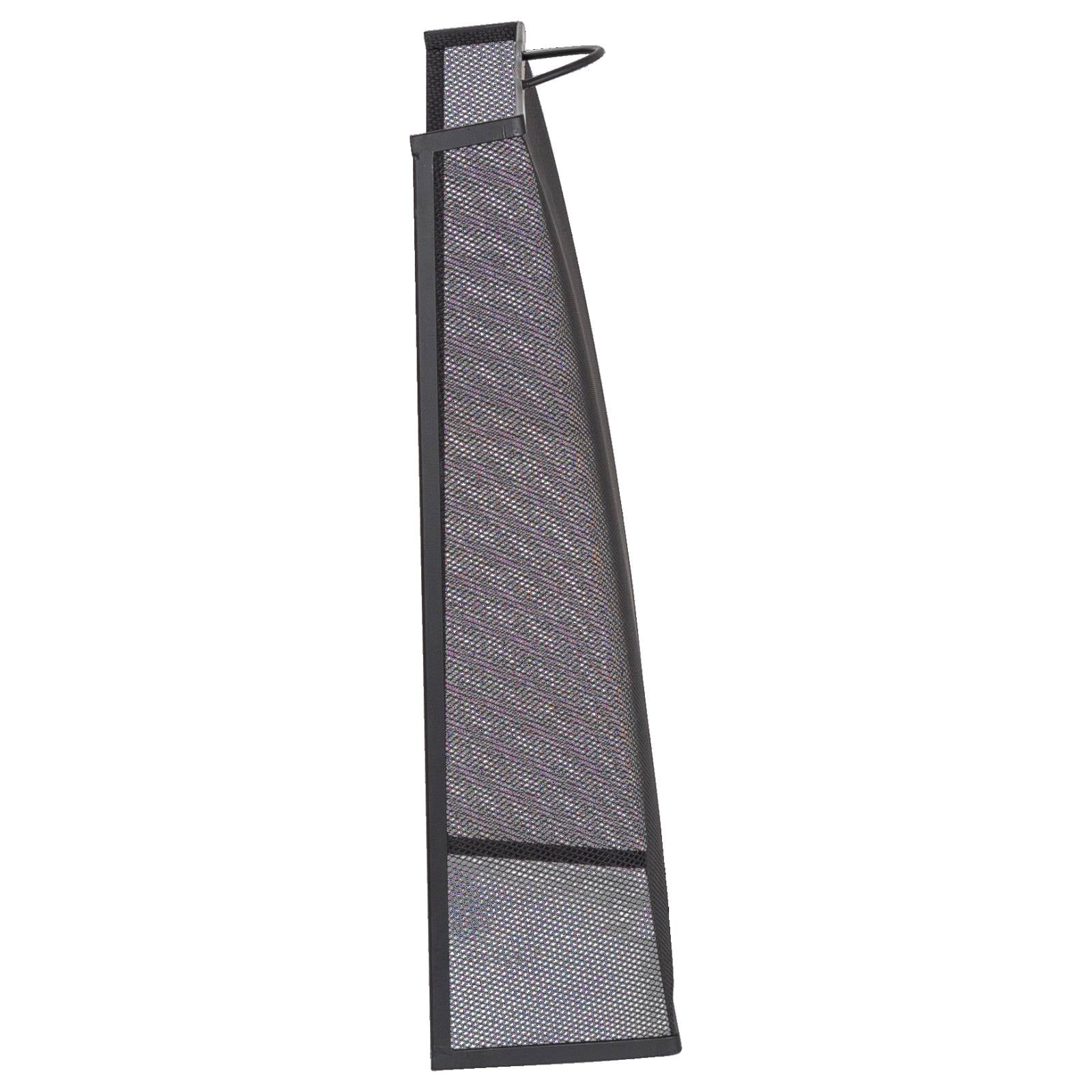 Federation 48x53cm metal Firescreen, Black