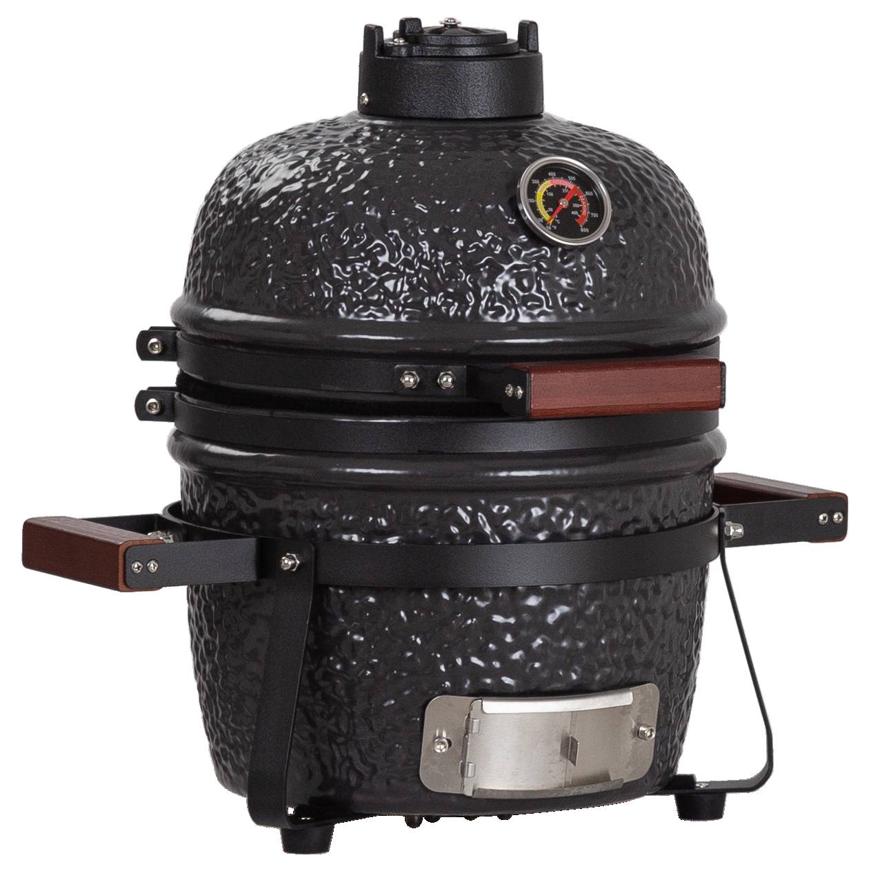 Kamado Devil 13" Grey Ceramic BBQ