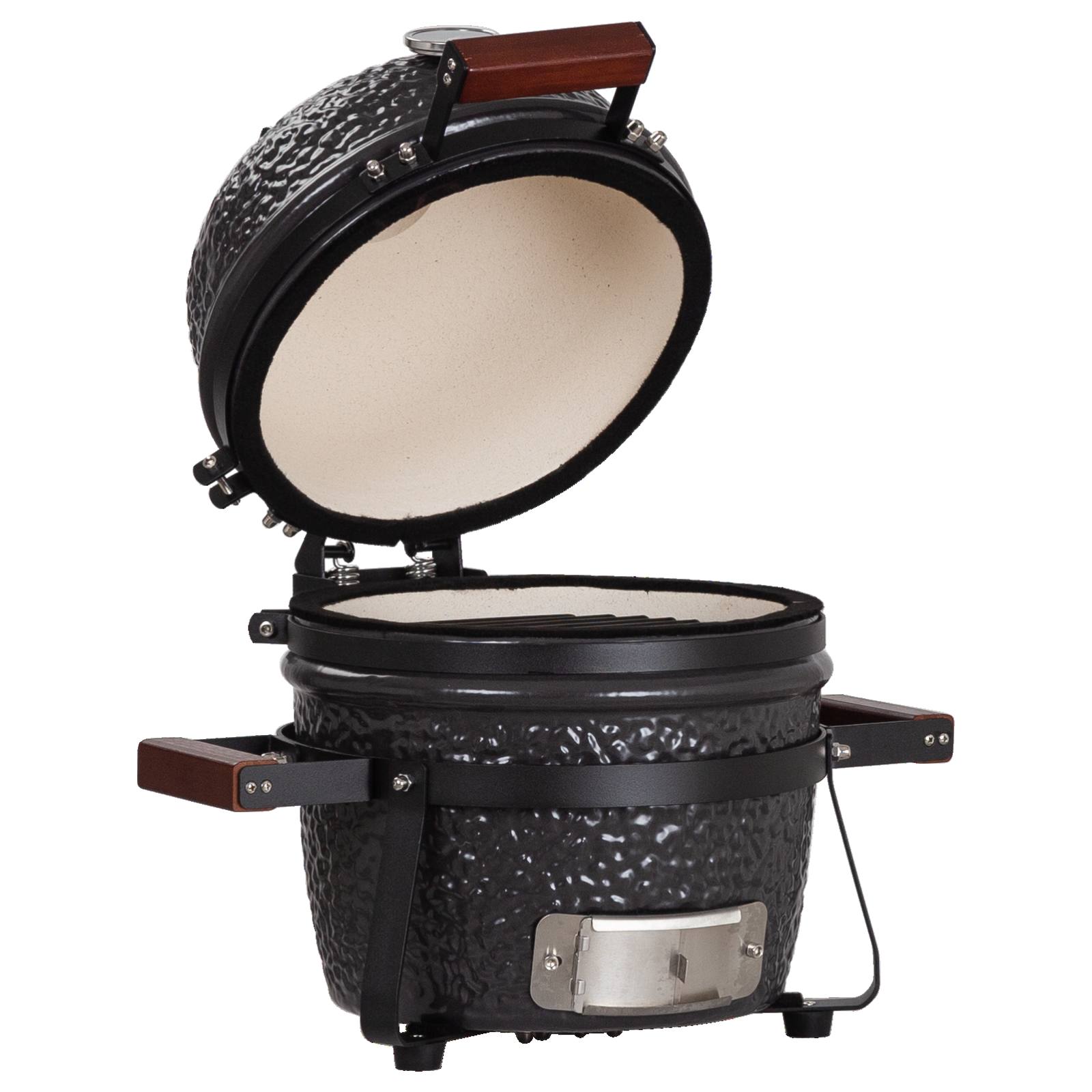 Kamado Devil 13" Grey Ceramic BBQ