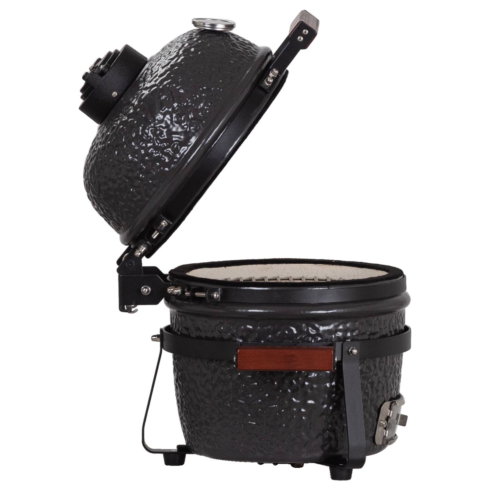 Kamado Devil 13" Grey Ceramic BBQ