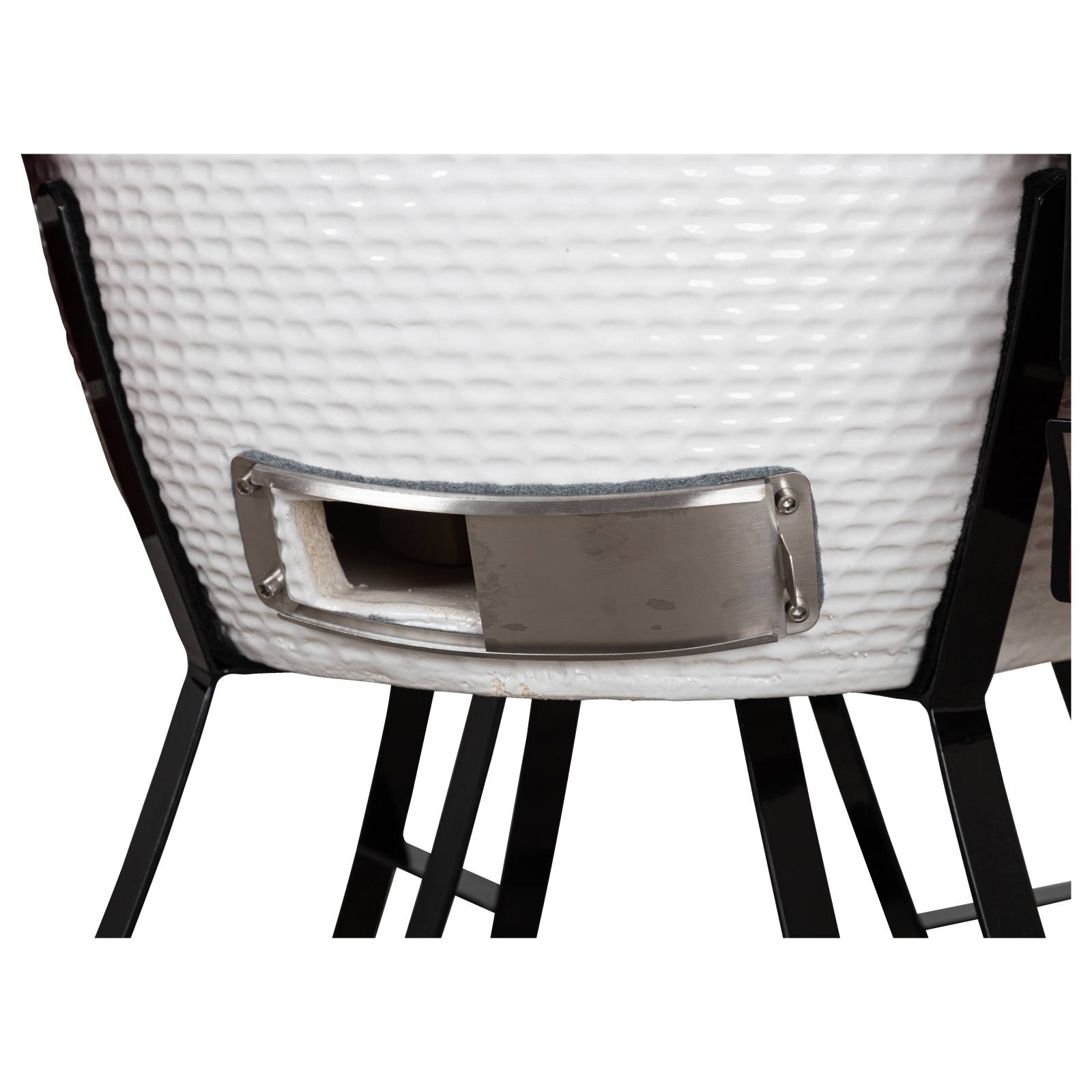 Kamado Devil 24 Inch Ceramic BBQ, White