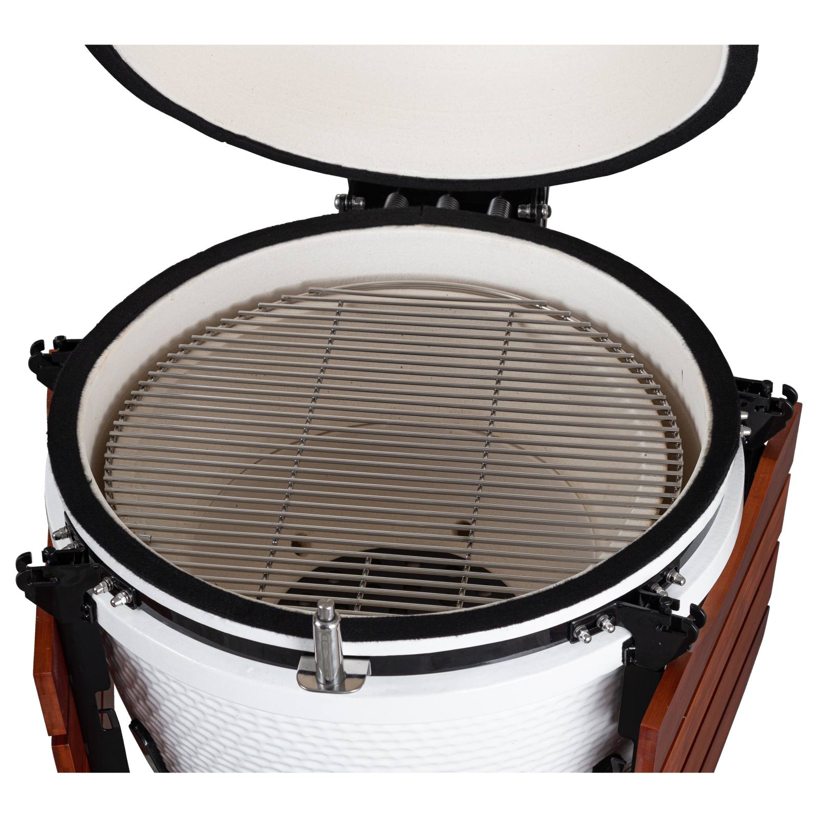 Kamado Devil 24 Inch Ceramic BBQ, White