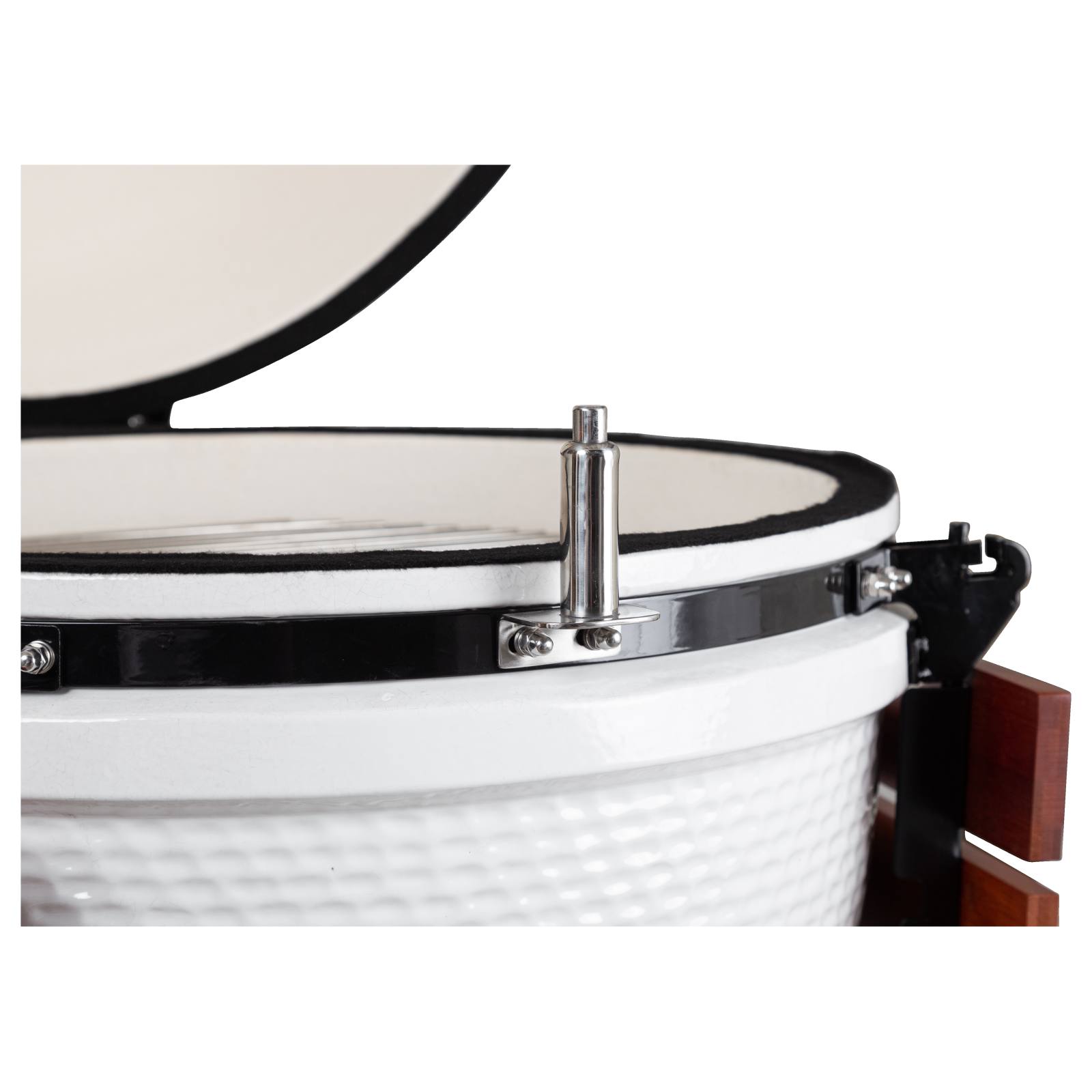 Kamado Devil 24 Inch Ceramic BBQ, White