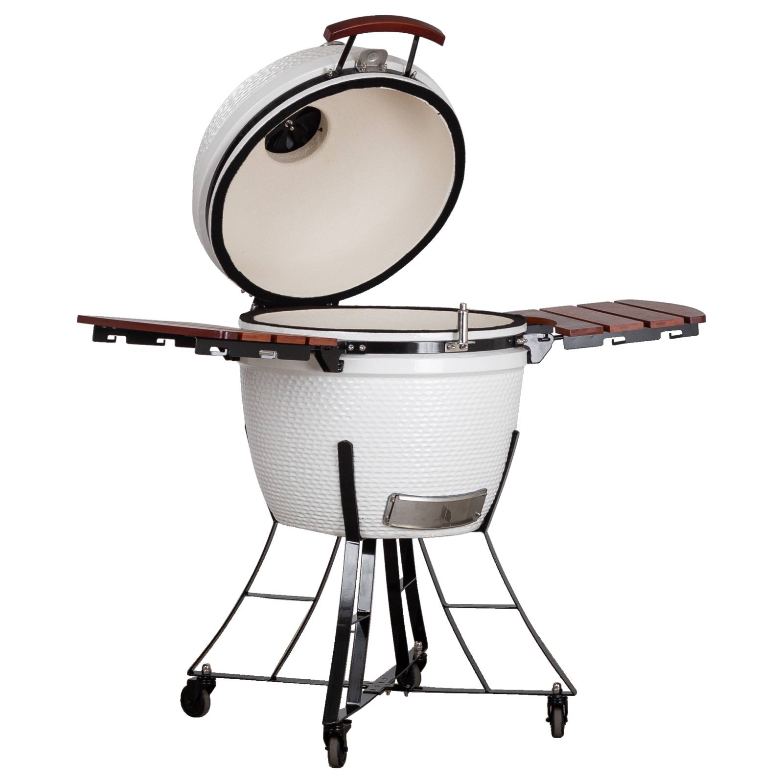 Kamado Devil 24 Inch Ceramic BBQ, White